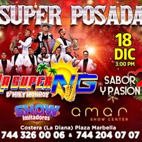 Área interior con show